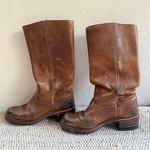Frye Campus 14L in Camel, 7.5/8 regular